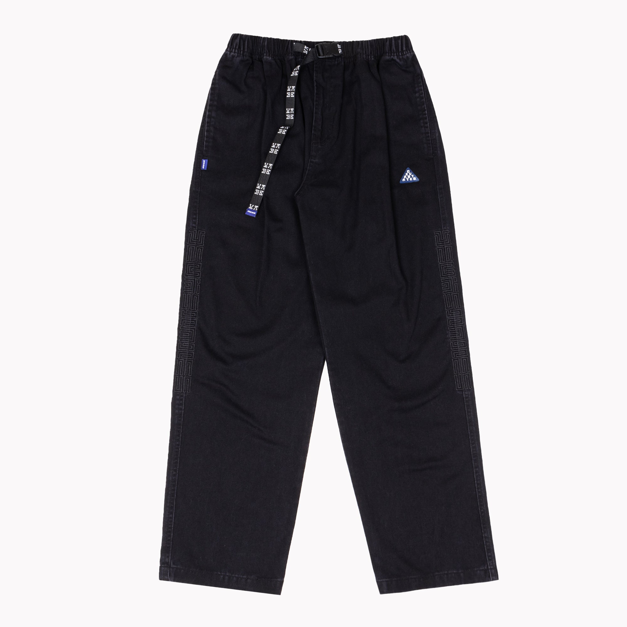 SCRAMBLER Twill Easy Pants [Black]