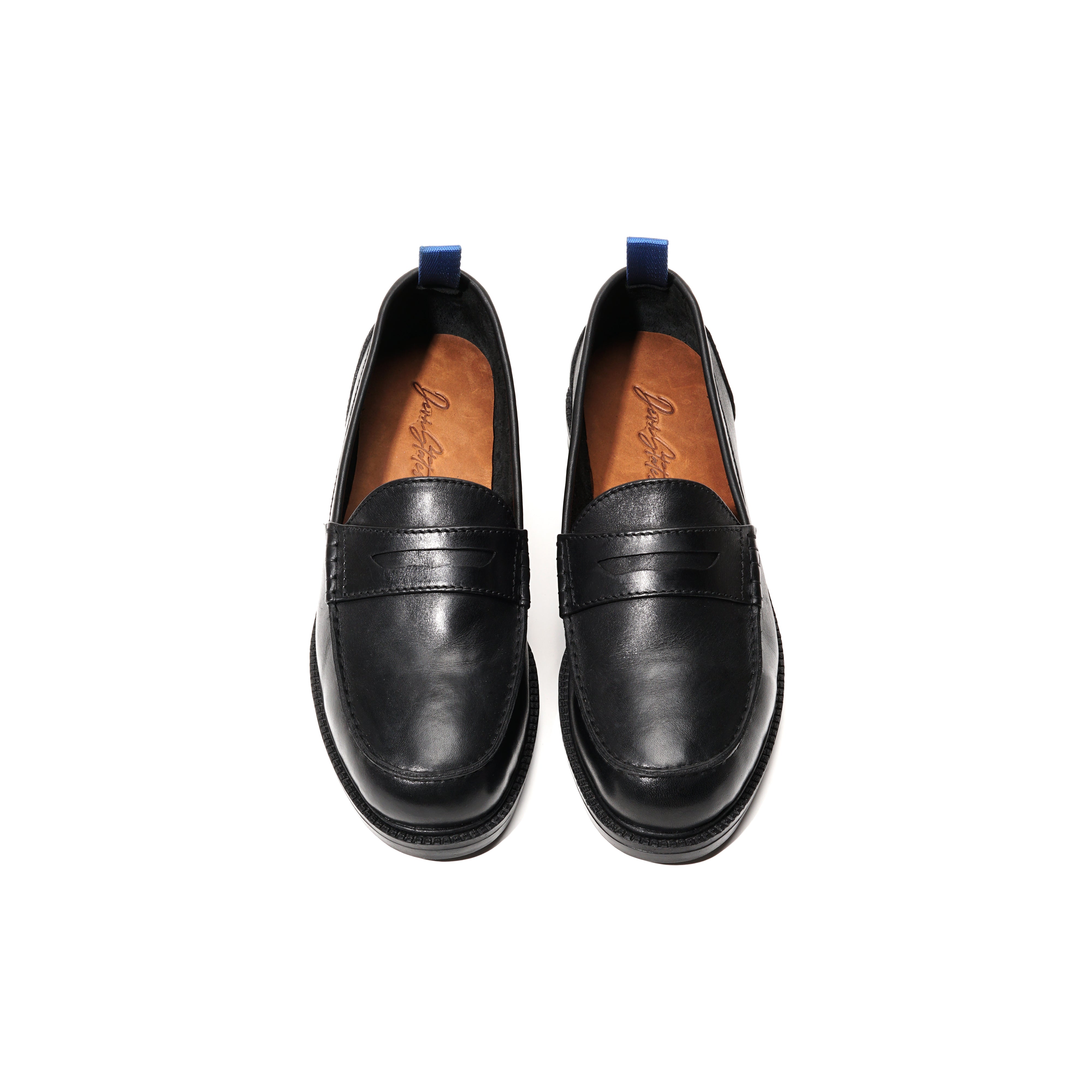 INERTIA Loafers Shoes [Black]