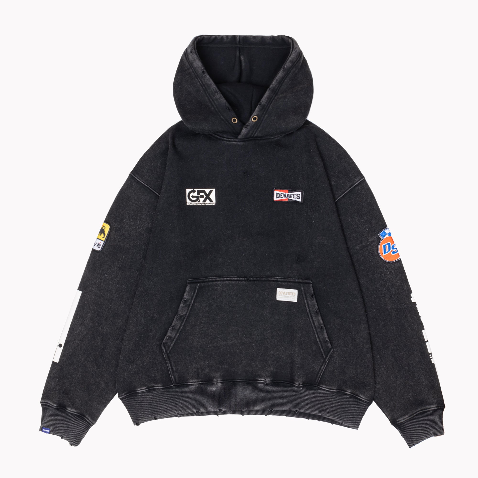 GARAGE Hoodie [Washed Black]