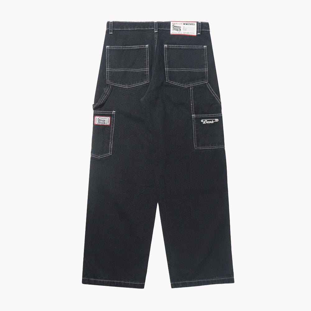 PINS Carpenter Pants [Black]