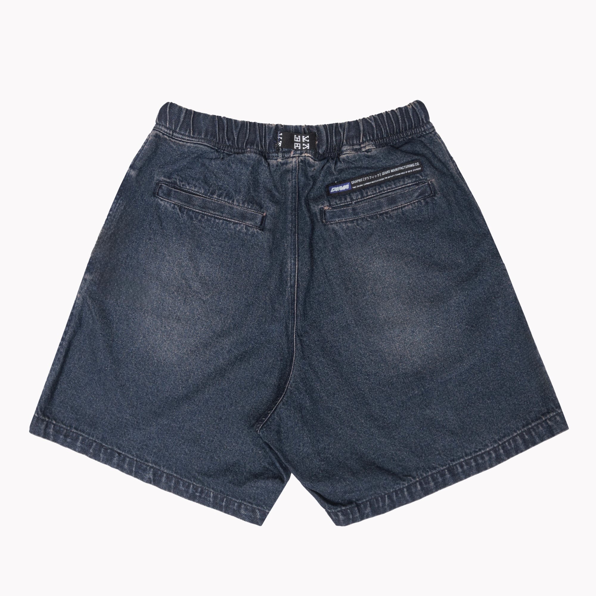 STROLL Denim Shorts [Washed Blue]