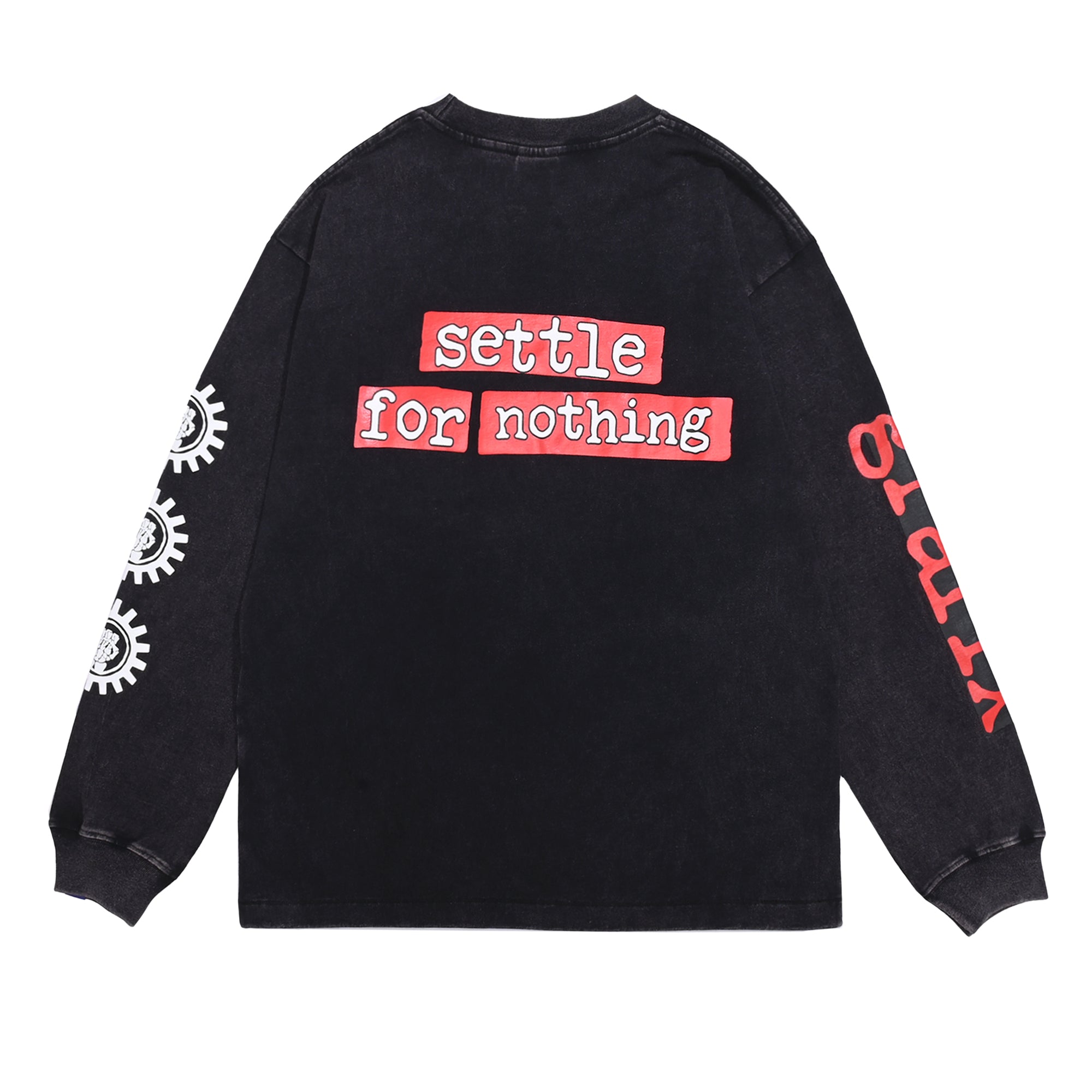 MARTYR L/S GFX T-Shirt [Black]