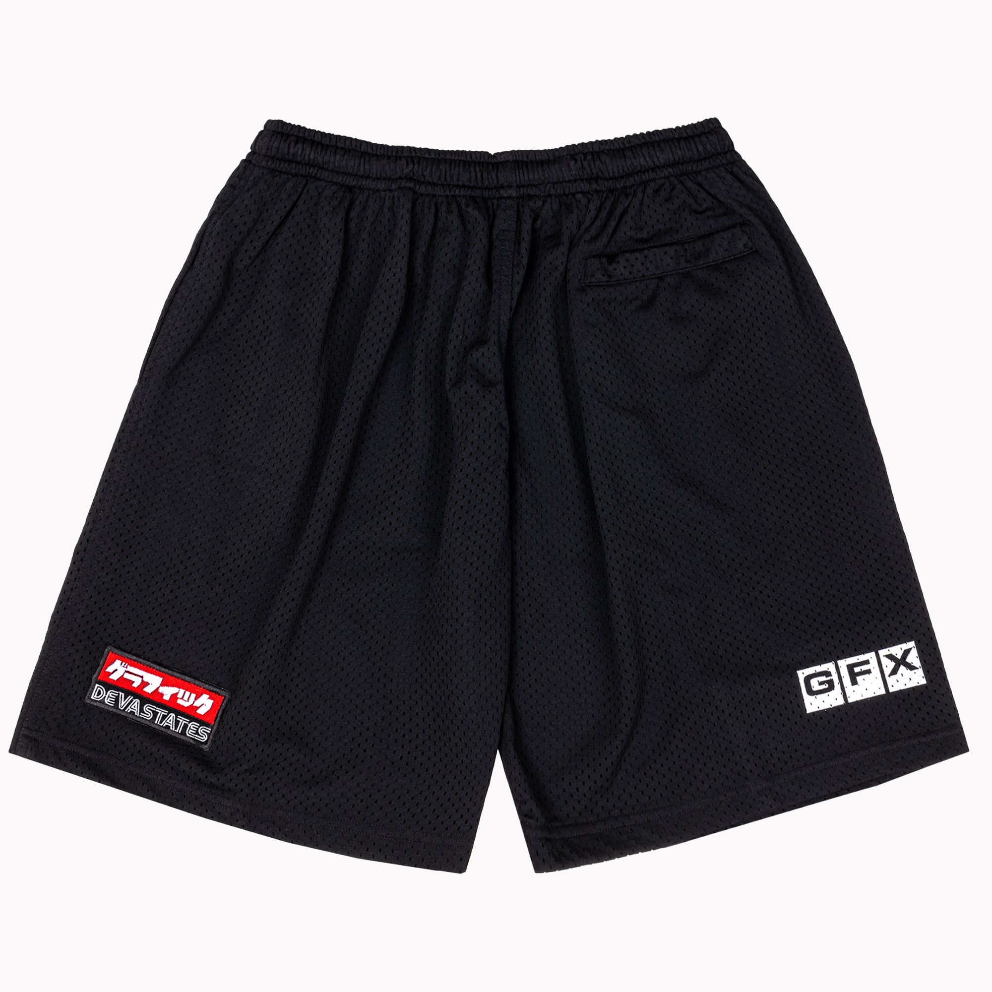 GARAGE Mesh Short [Black]