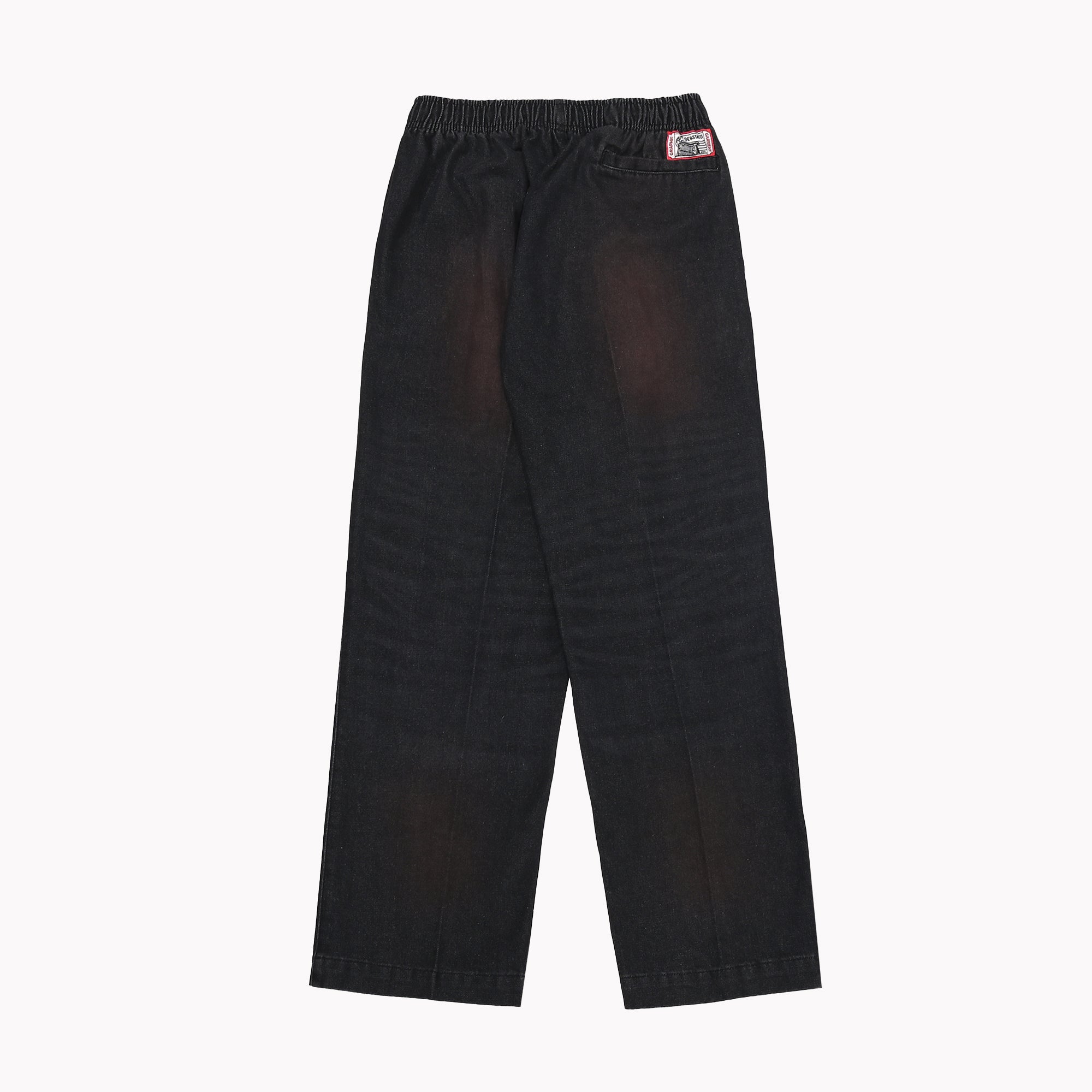 MIDTOWN Pleated Easy Pants SS26 [Washed Black] – DEVÁ STATES
