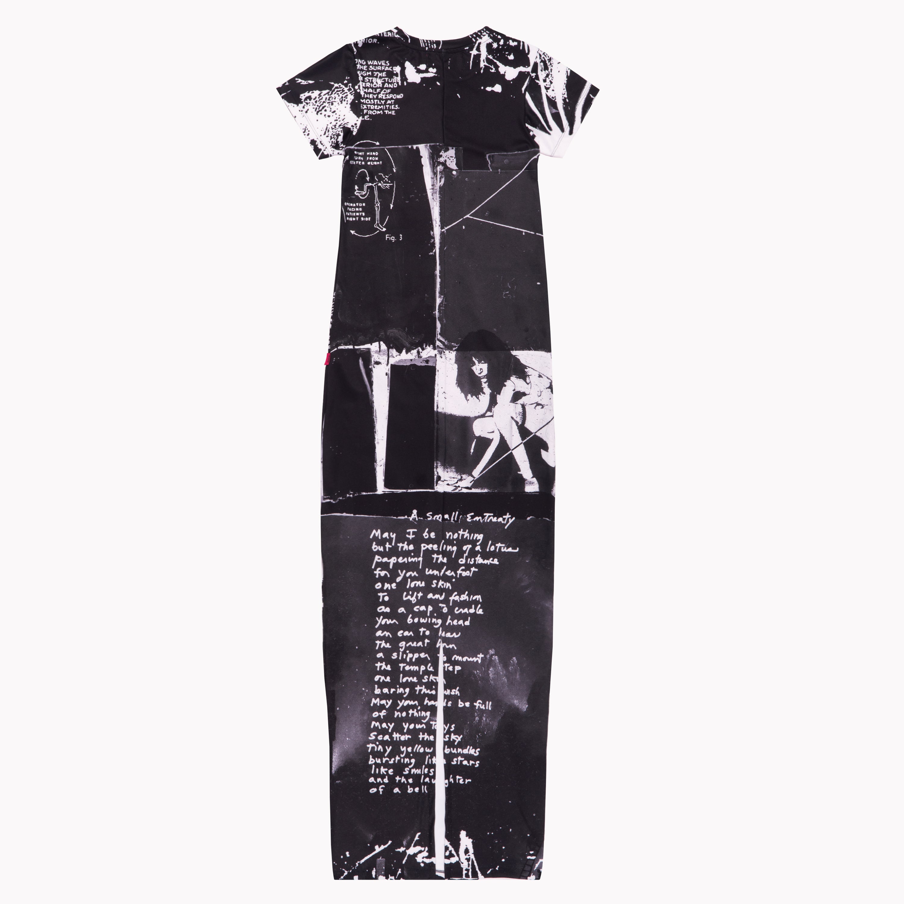 MOSAIC Long Knit Dress [Black]