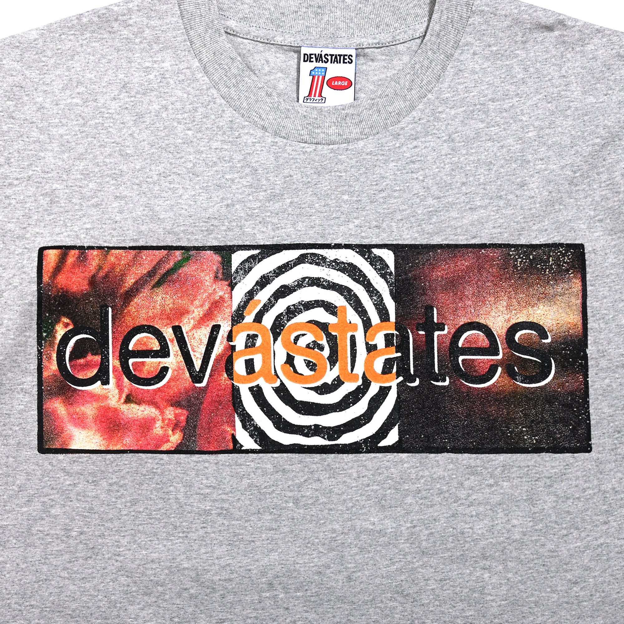 NUTSHELL GFX T-Shirt [Heather Grey]