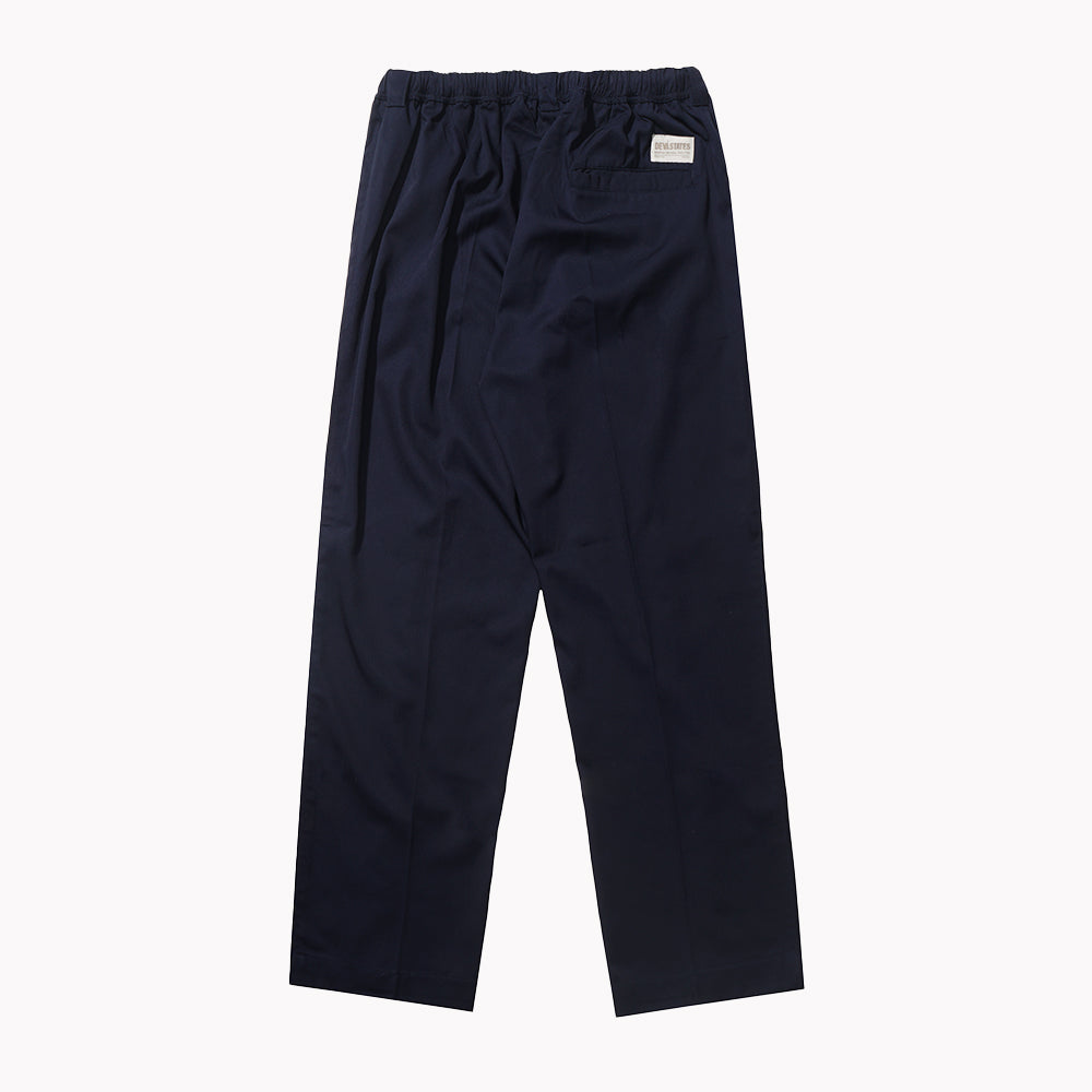 MIDTOWN Pleated Easy Pants AW25 [Navy]