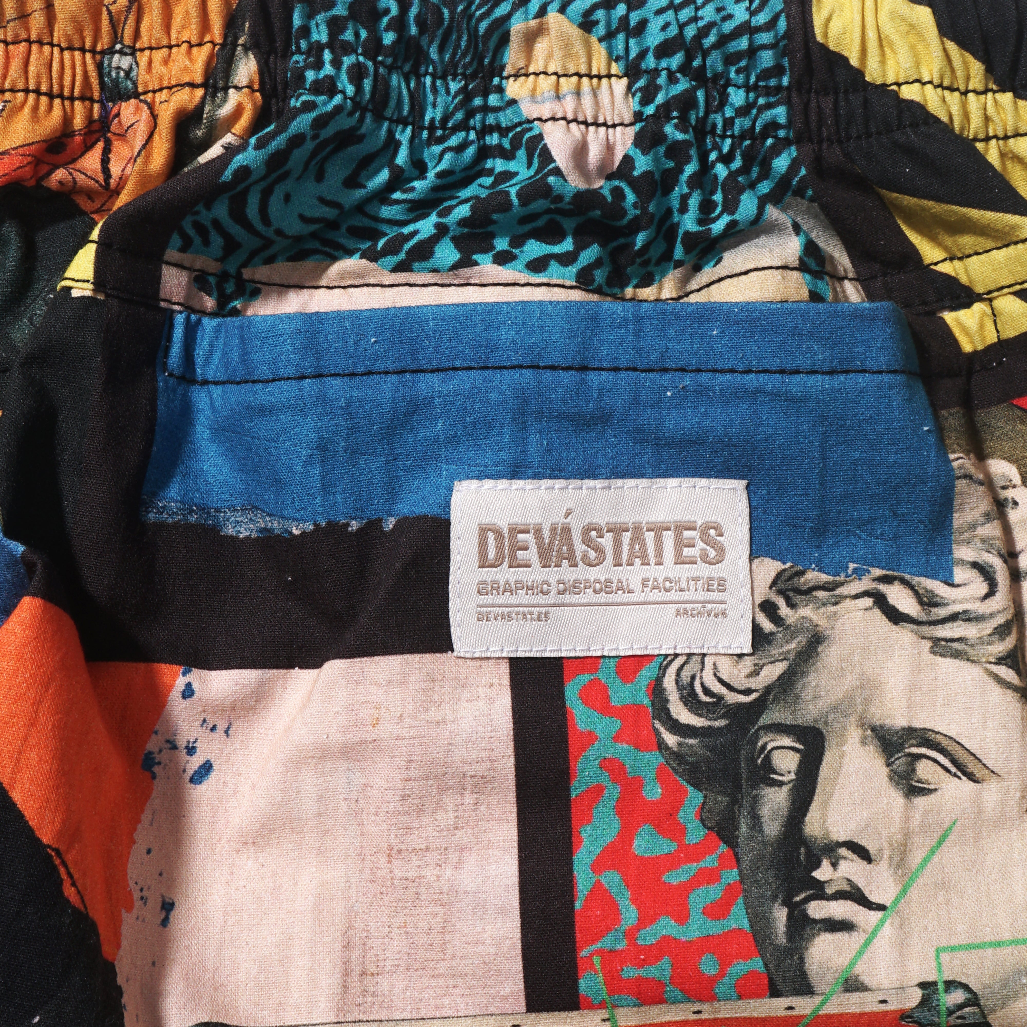 CLASH Printed Easy Pants [Multi]