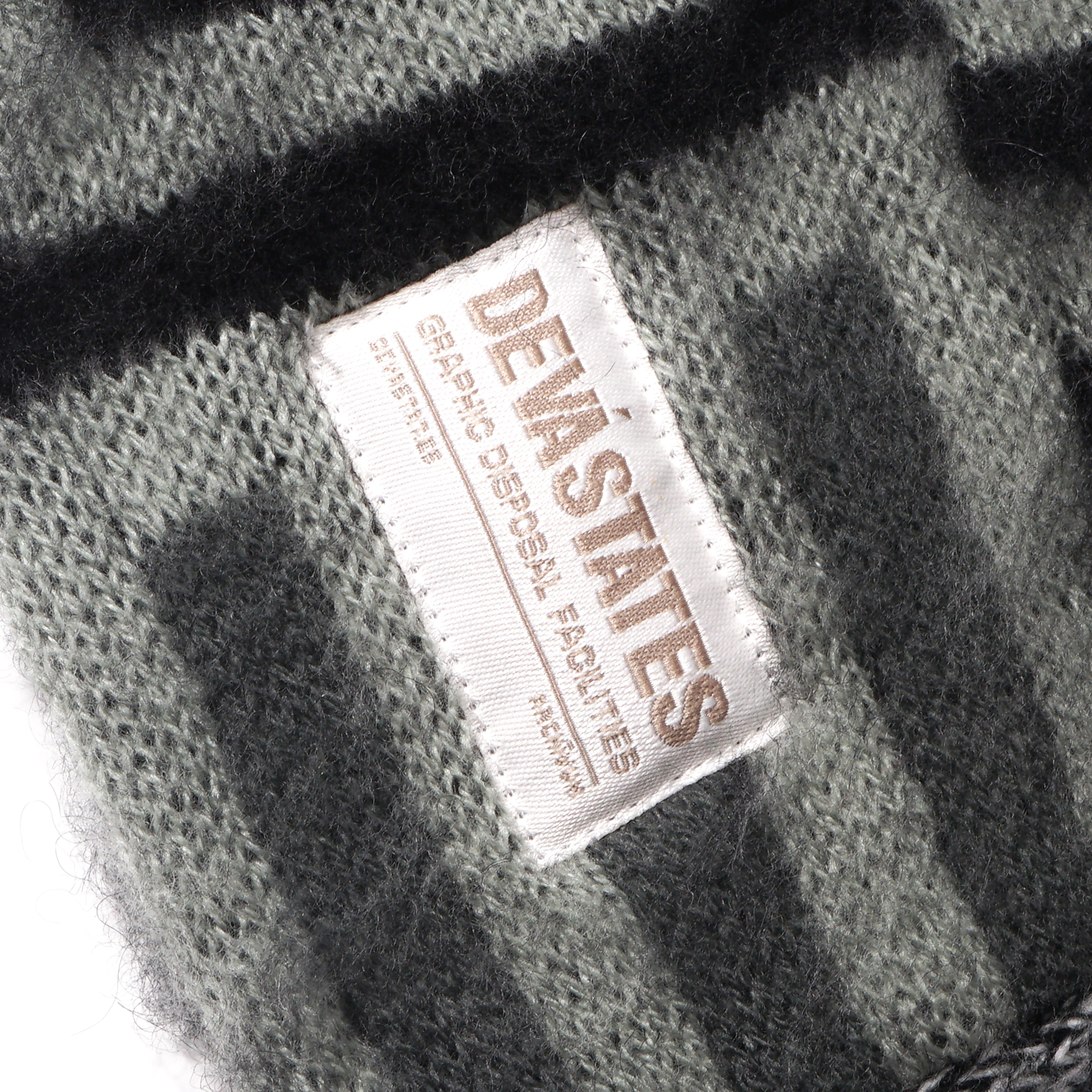 AW'25 Knitted Scarf [Grey]