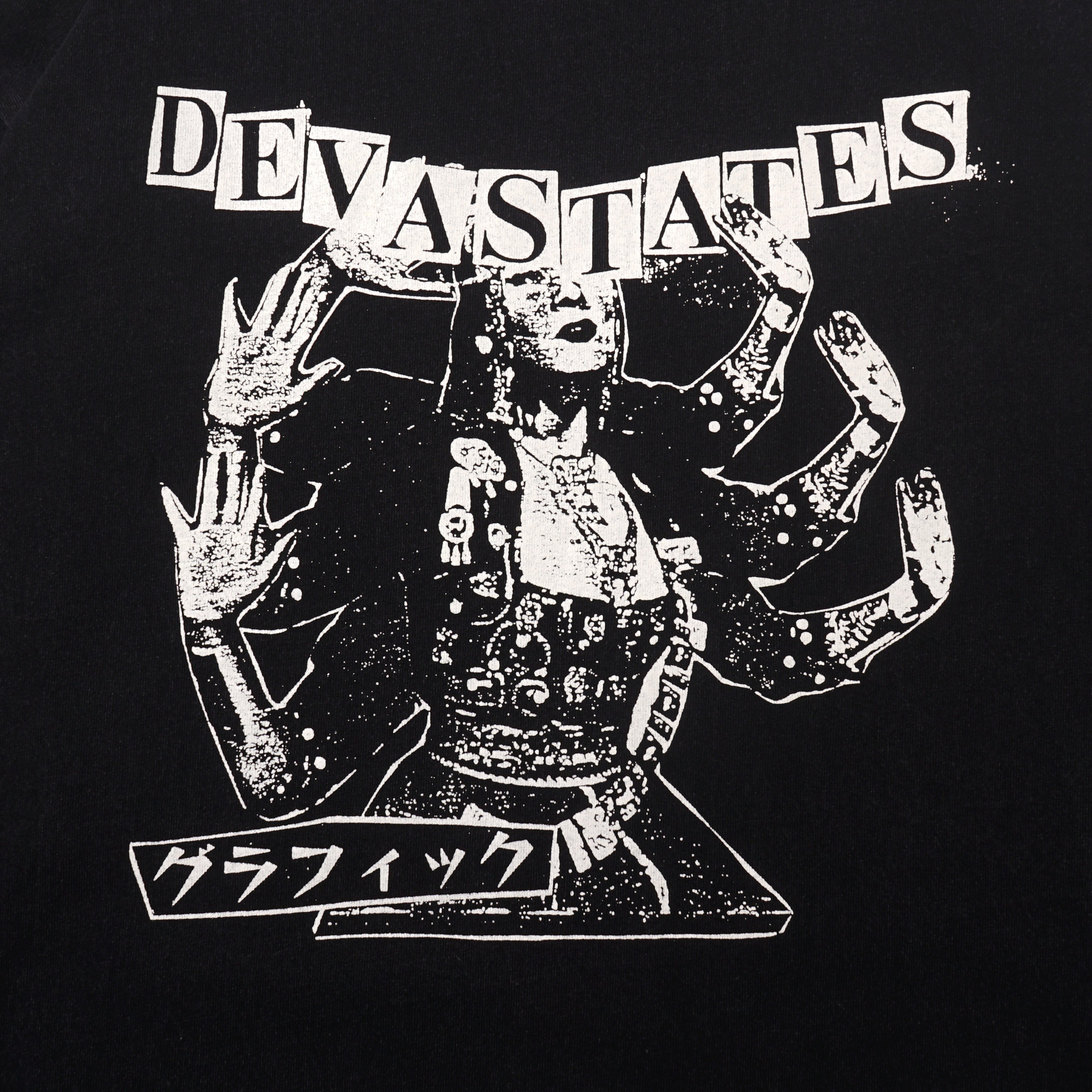 FUZZ L/S GFX T-Shirt [Black]