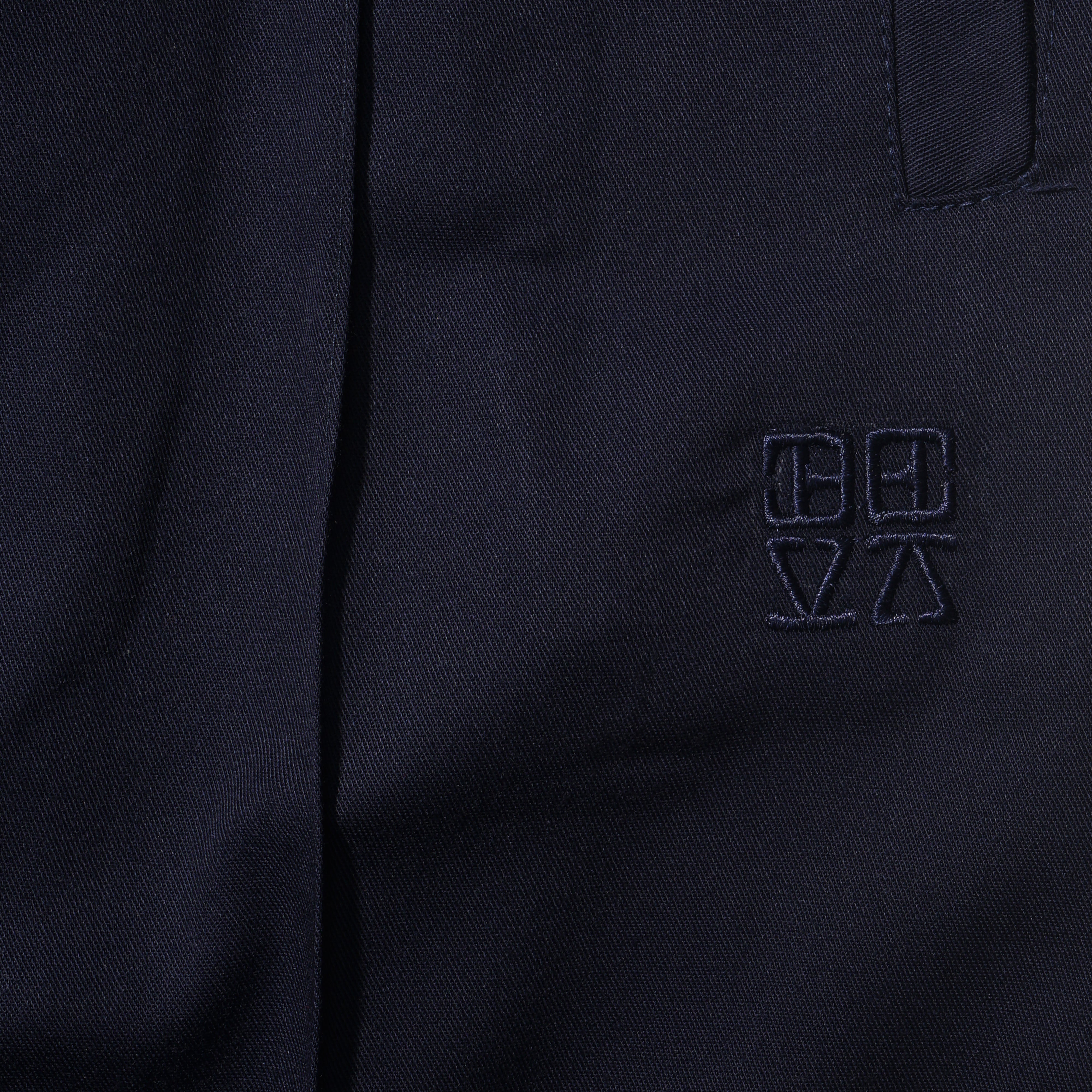 MIDTOWN Pleated Easy Pants AW25 [Navy]