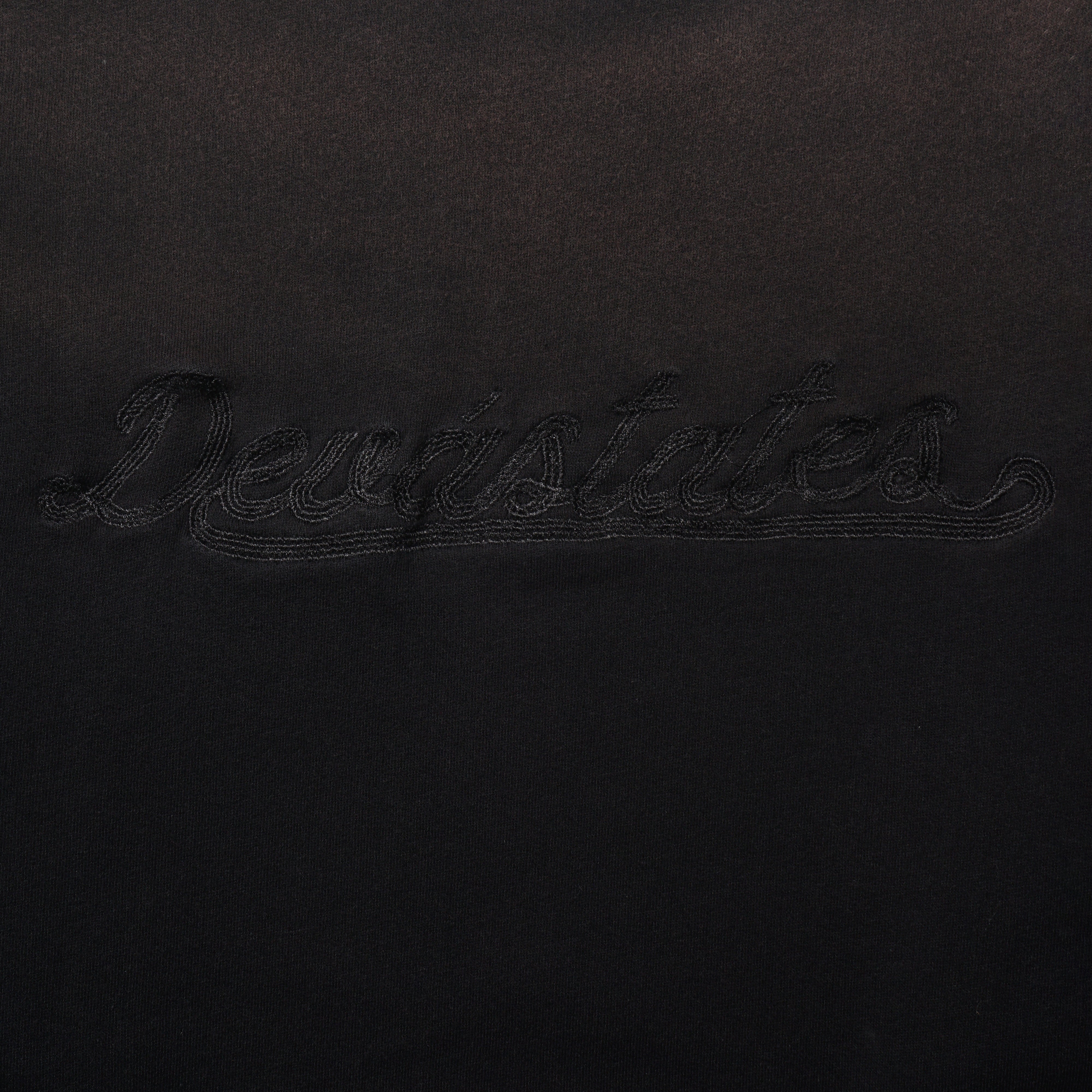 RECLUSE Distressed Crewneck [Black]