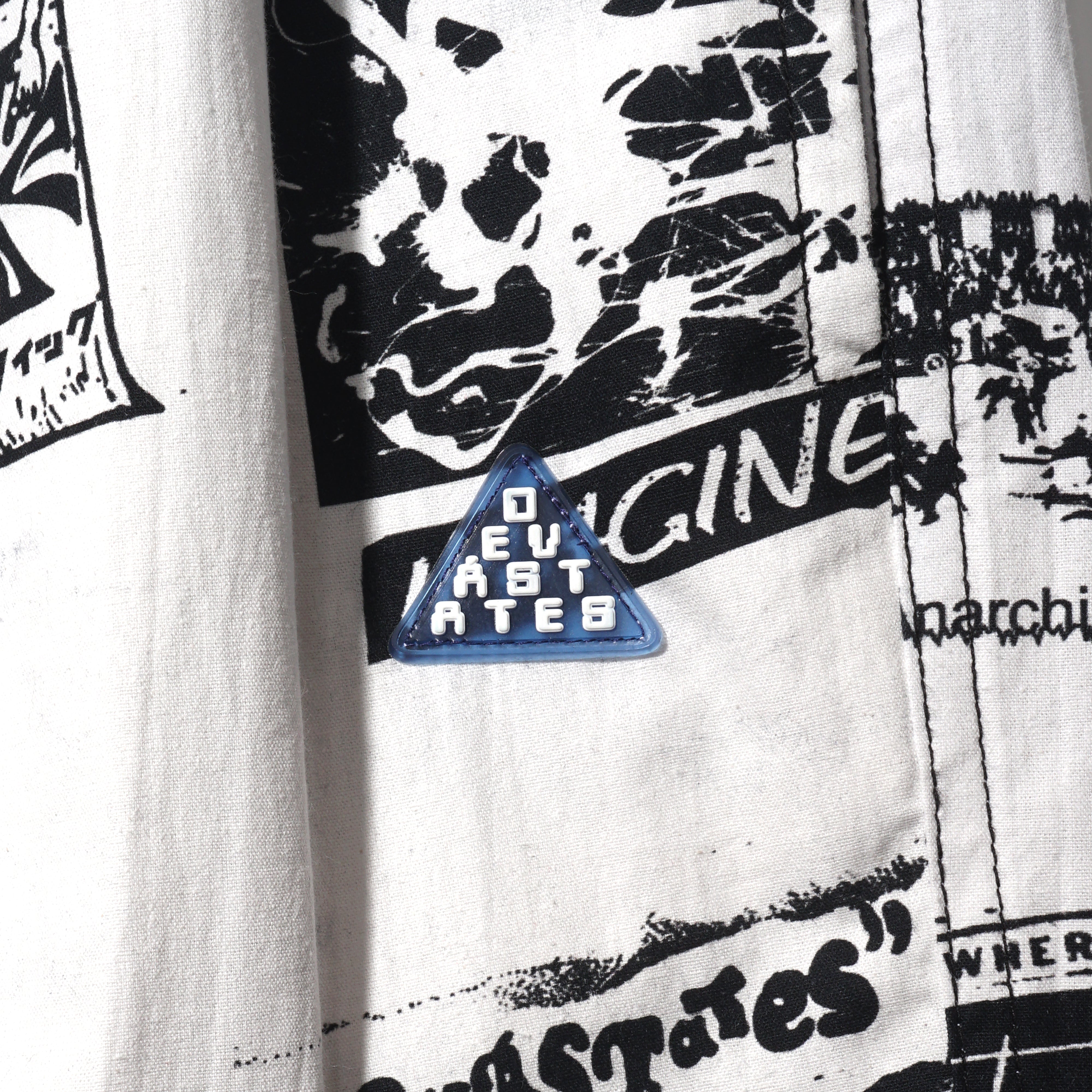 FILTH Printed Easy Pants [White]