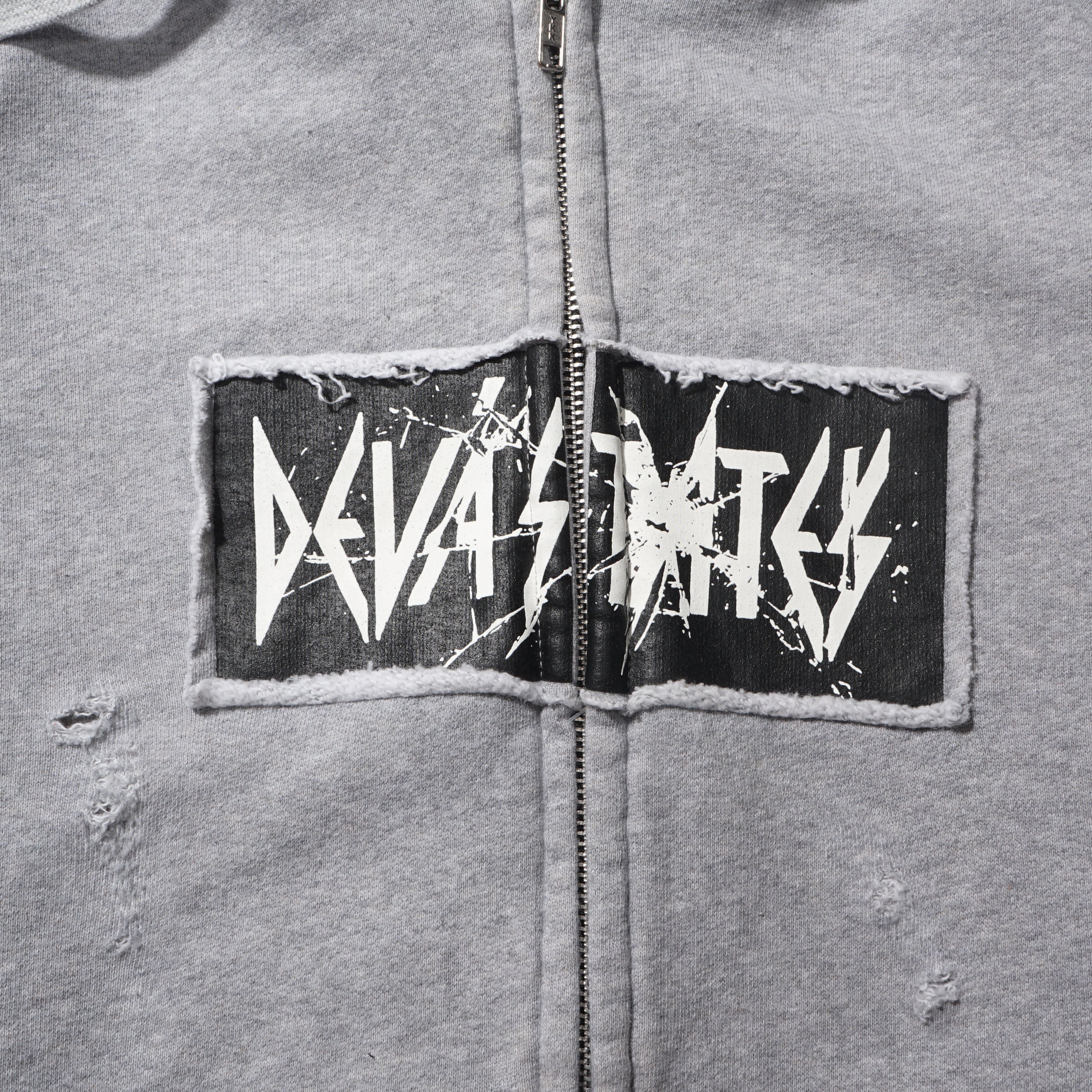 PYRO Zip-Up Hoodie [Heather Grey]