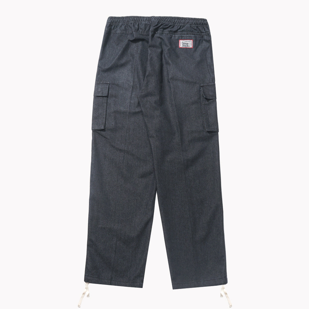 ROVER Denim Cargo Easy Pants [Washed Black]