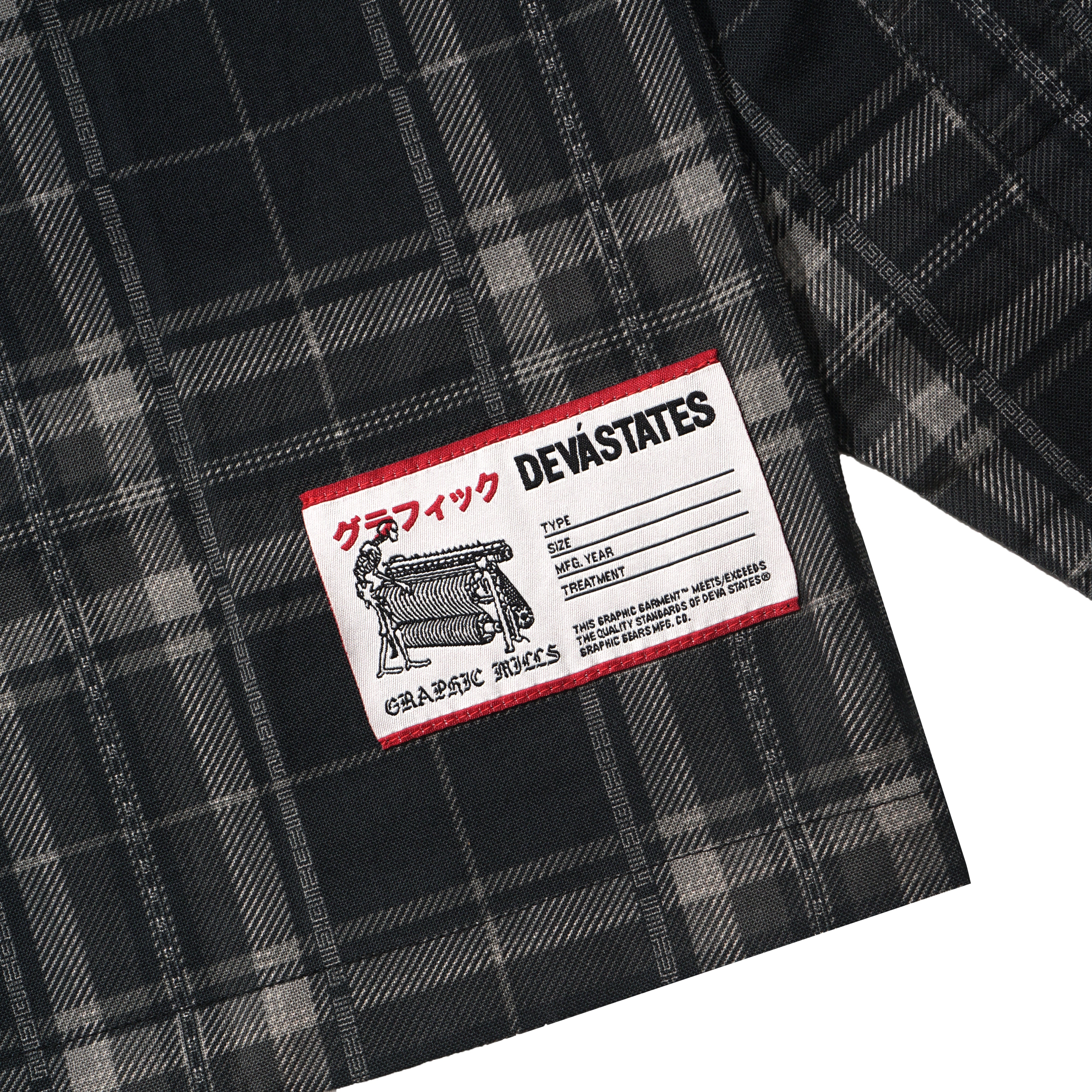 RELIC Plaid Shirt [Black]