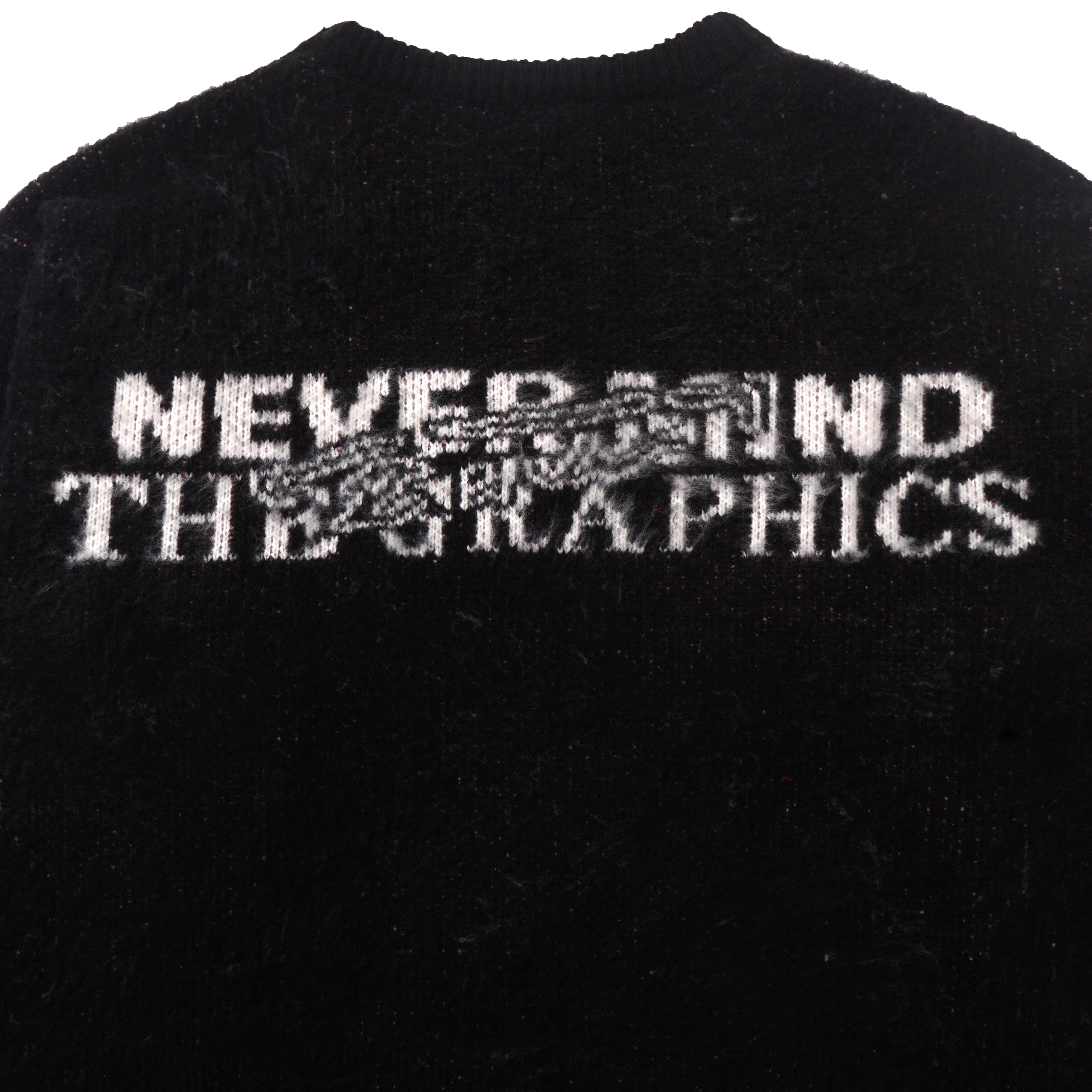 LYDON Brushed Knitted Sweater [Black]