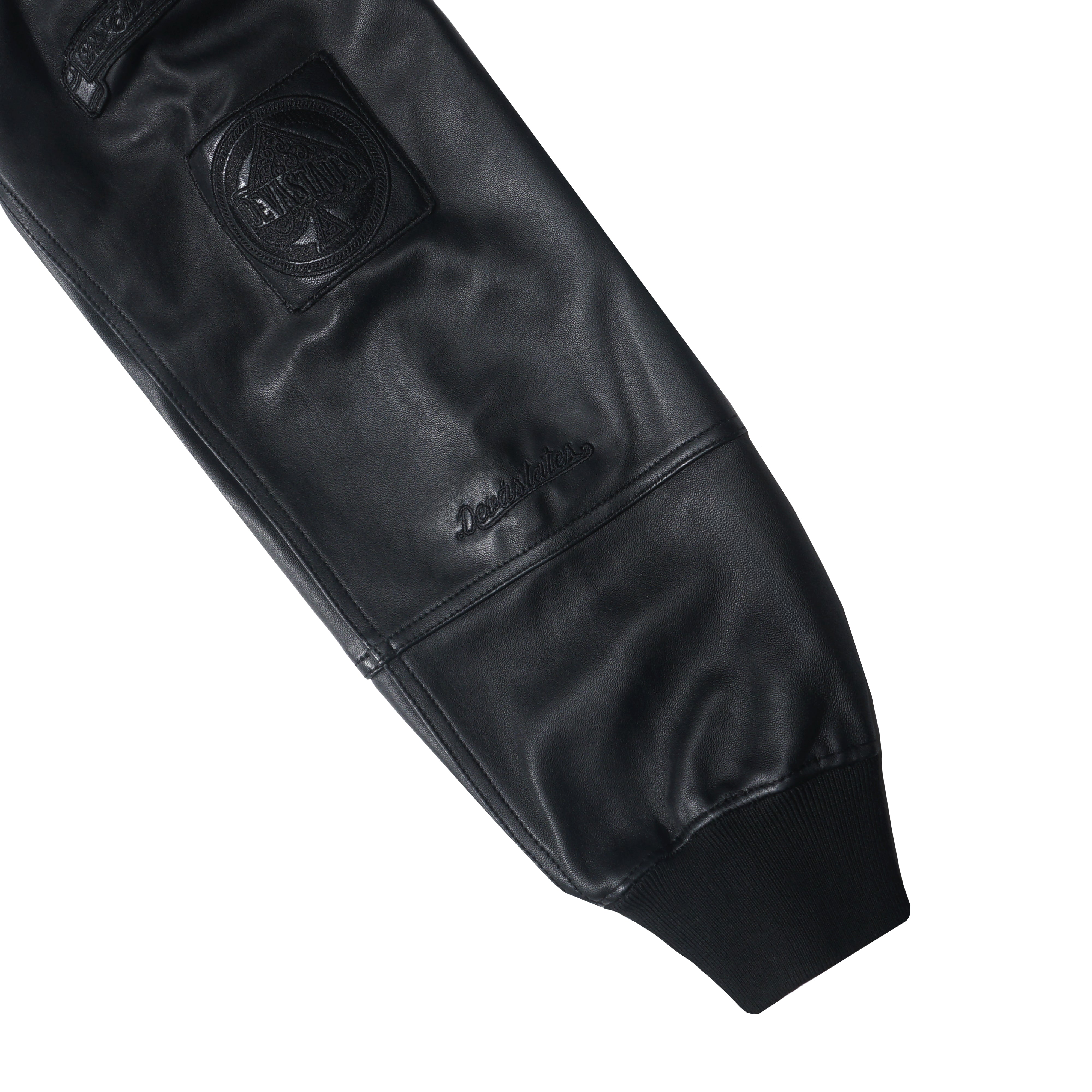 ACE Leather Flight Jacket [Black]