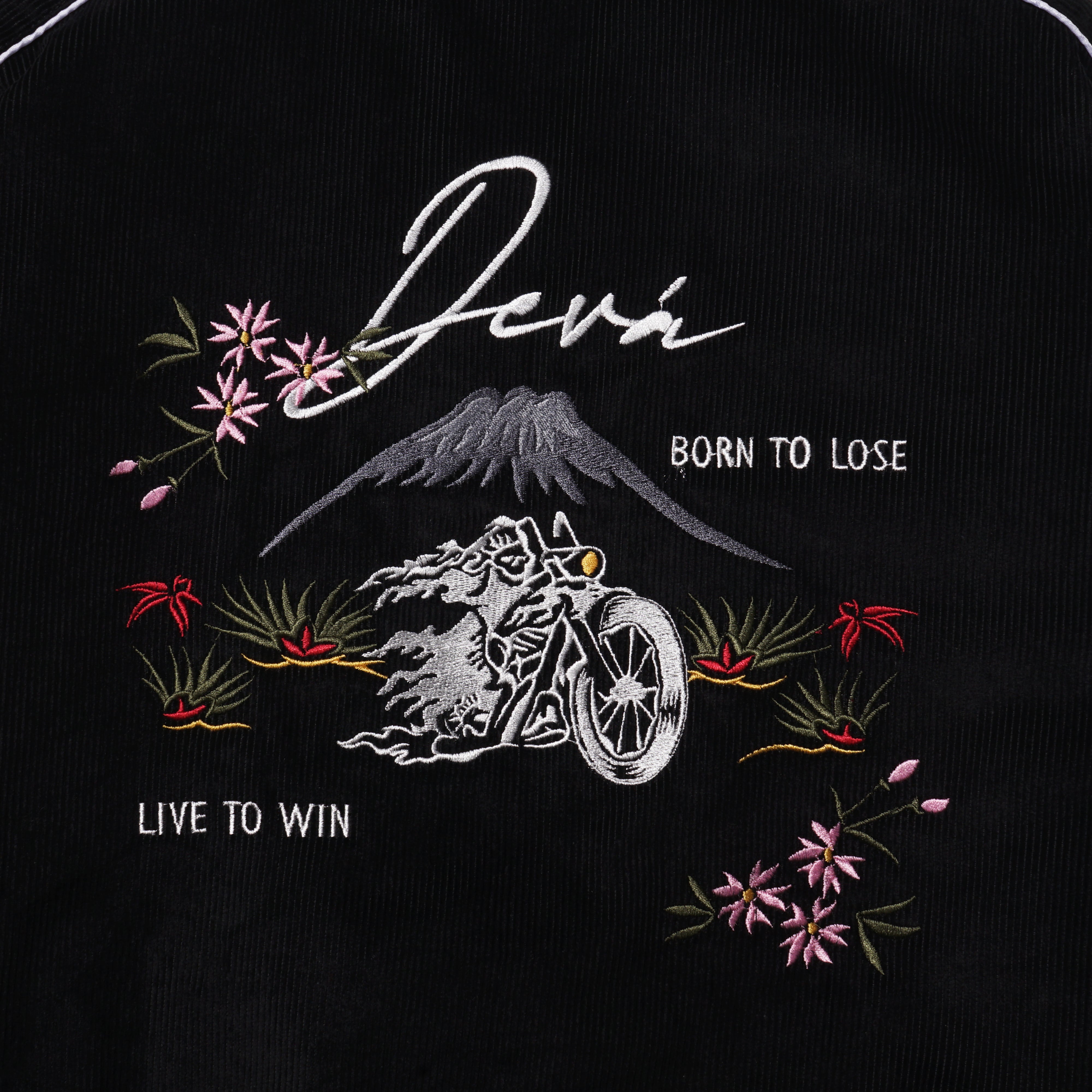 ROAD CREW Reversible Souvenir Jacket [Black]