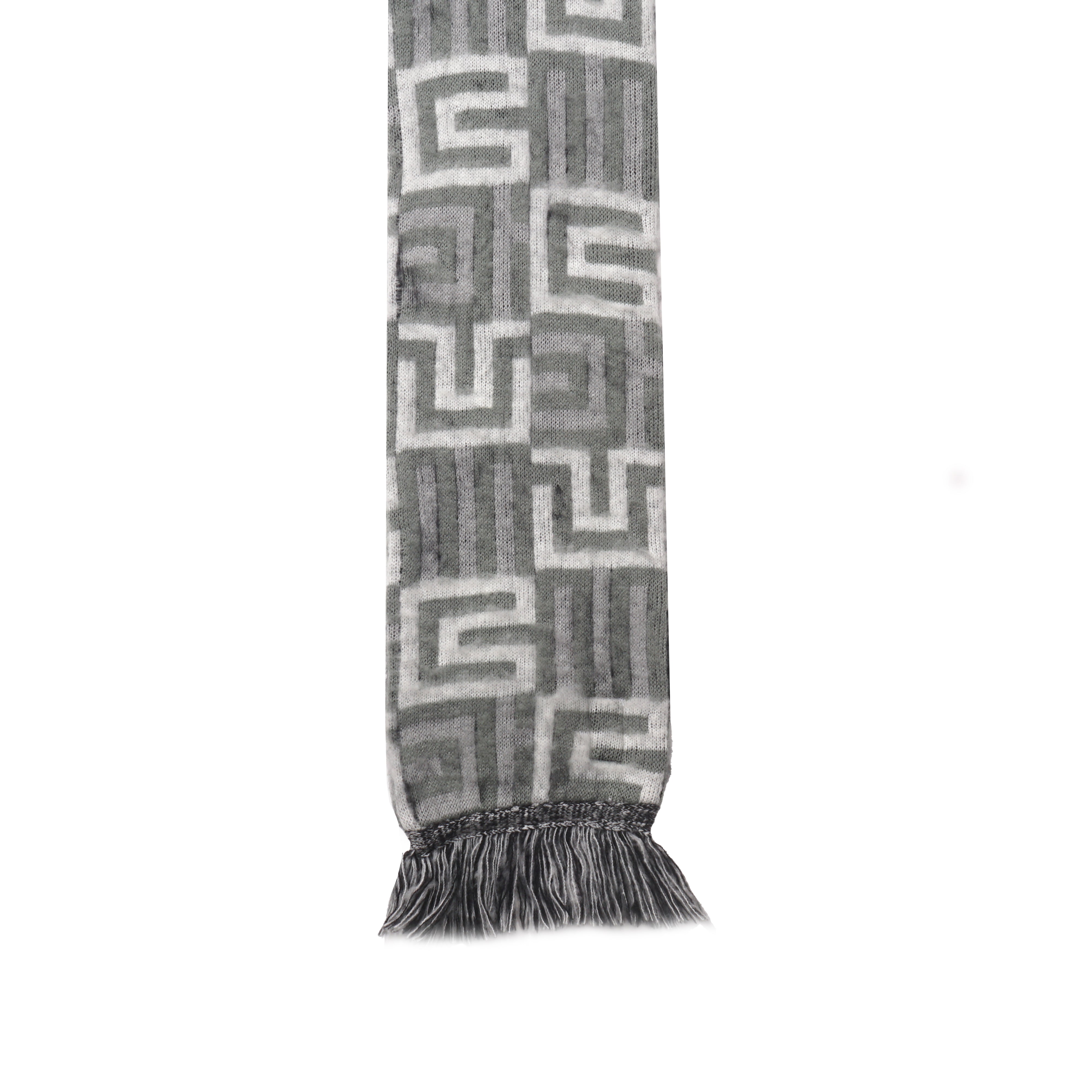 AW'25 Knitted Scarf [Grey]