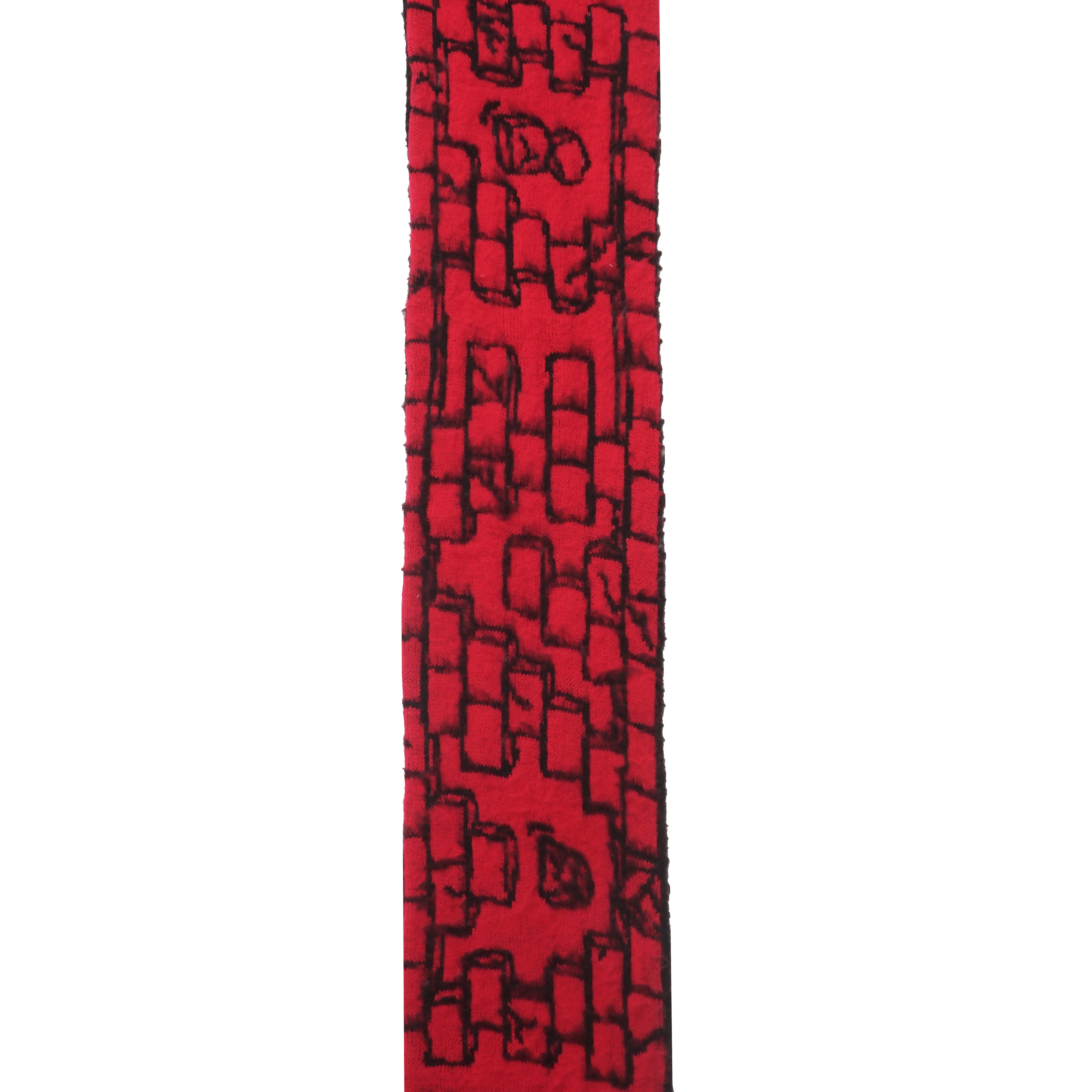 AW'25 Knitted Scarf [Red]