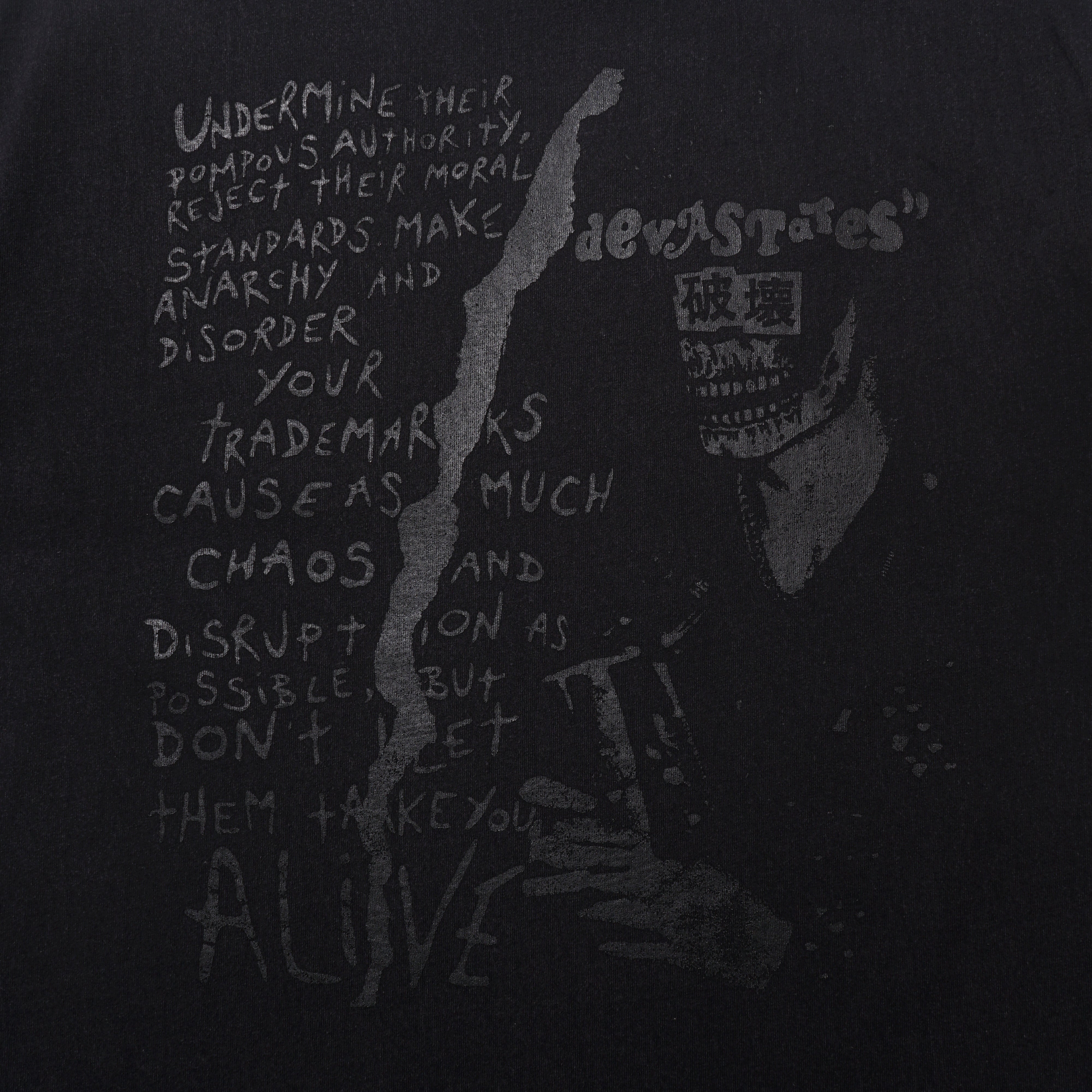 VICIOUS GFX T-Shirt [Washed Black]