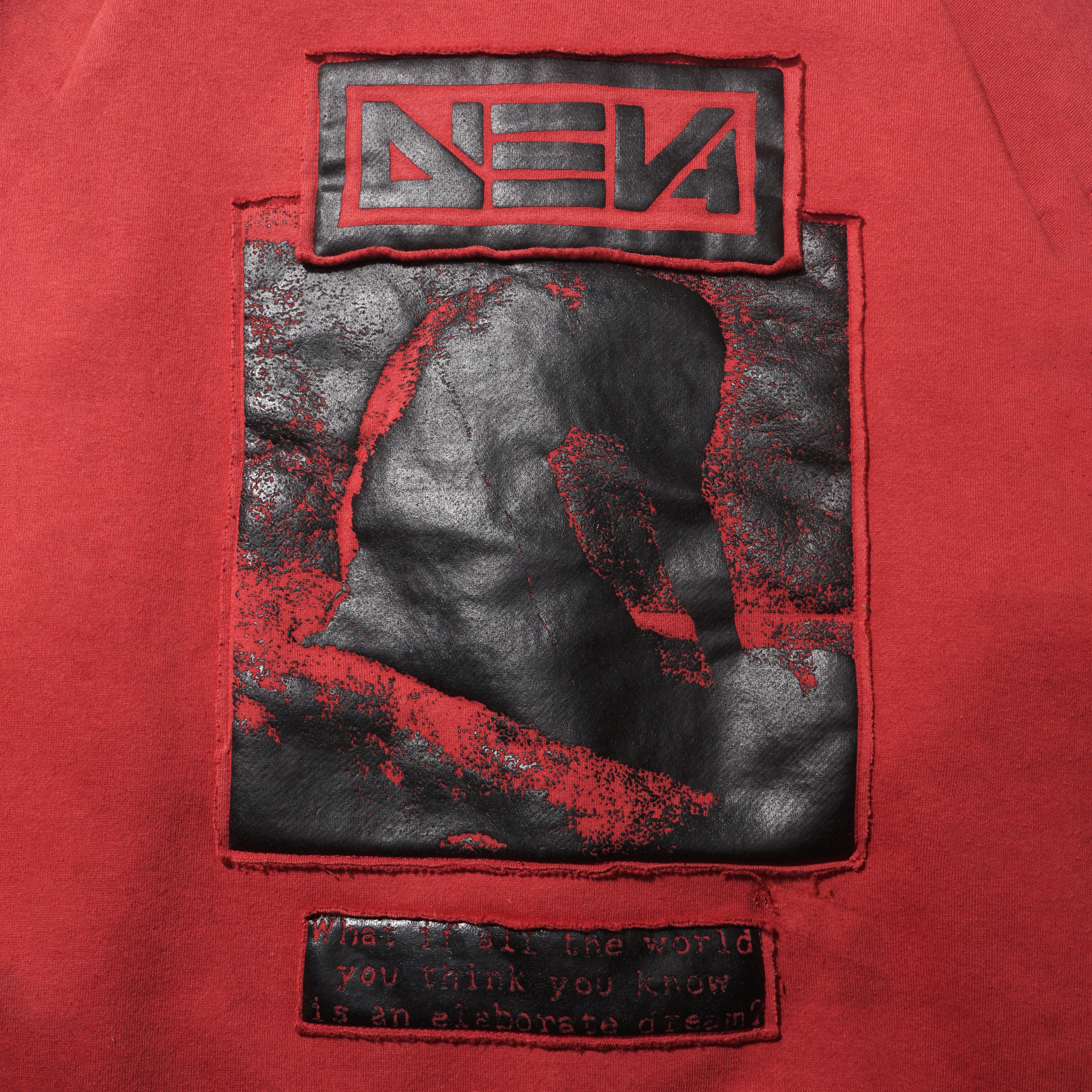 AGONY Zip-Up Hoodie [Red]