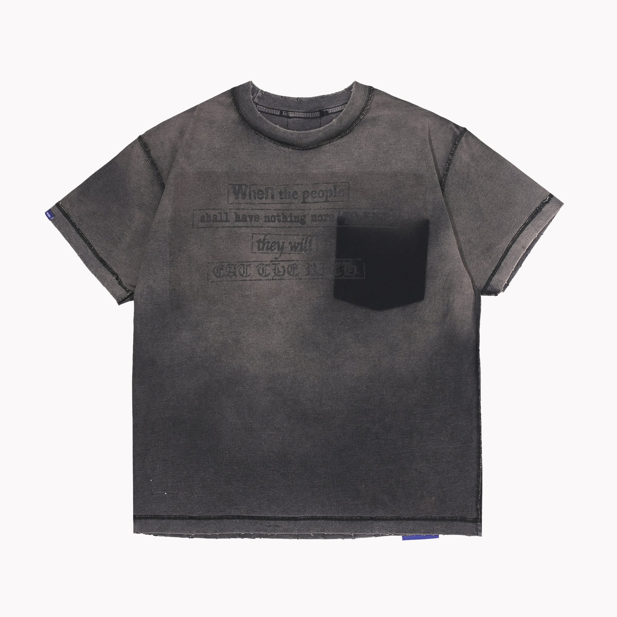 FAMINE T-Shirt [Washed Black]