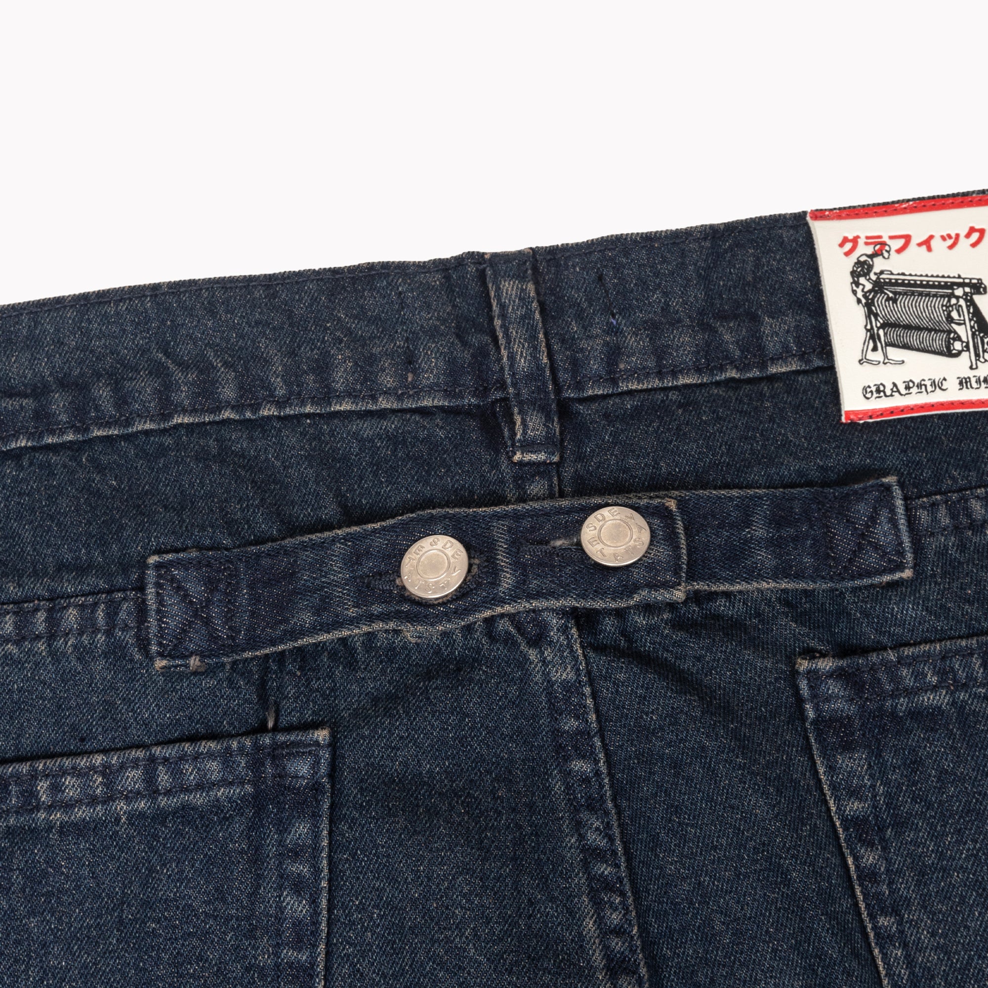 LAX Denim Pants [Washed Blue]