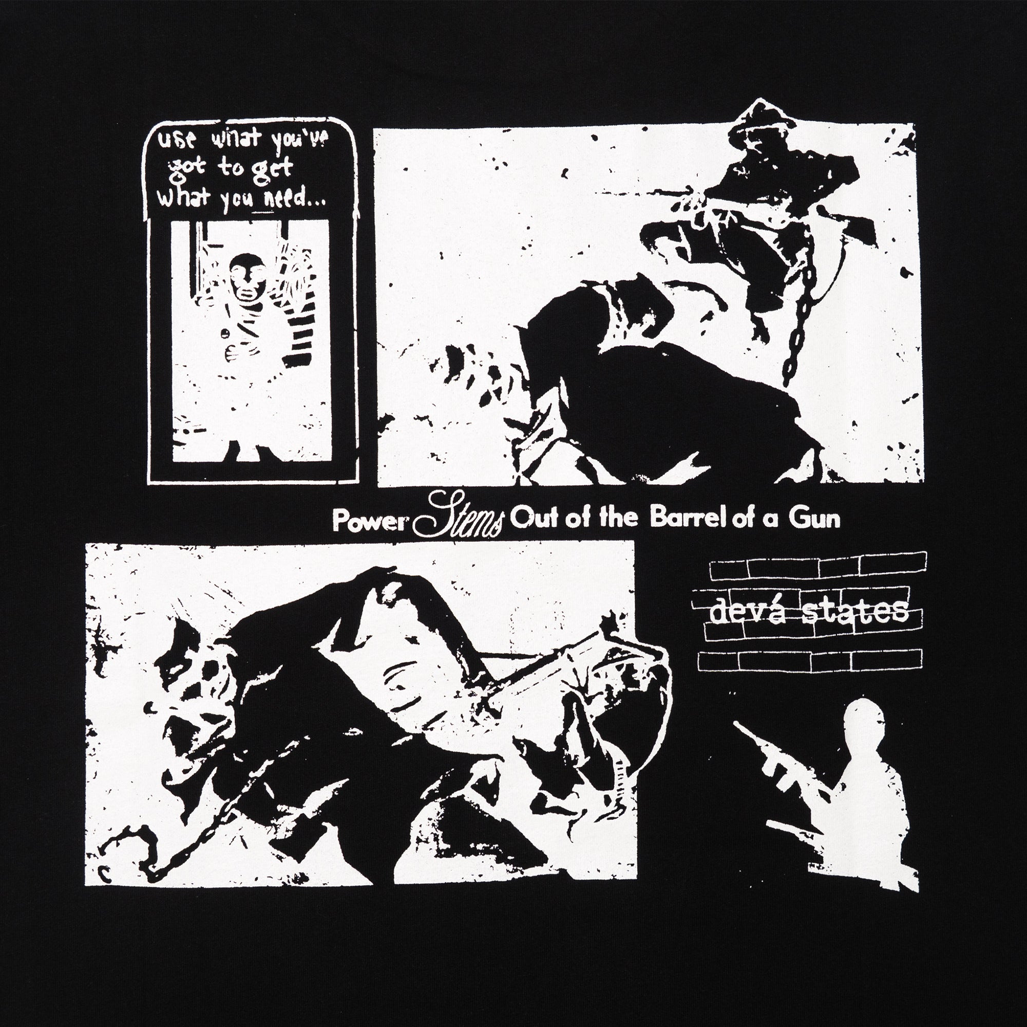 DEFUNCT L/S GFX T-Shirt [Black]