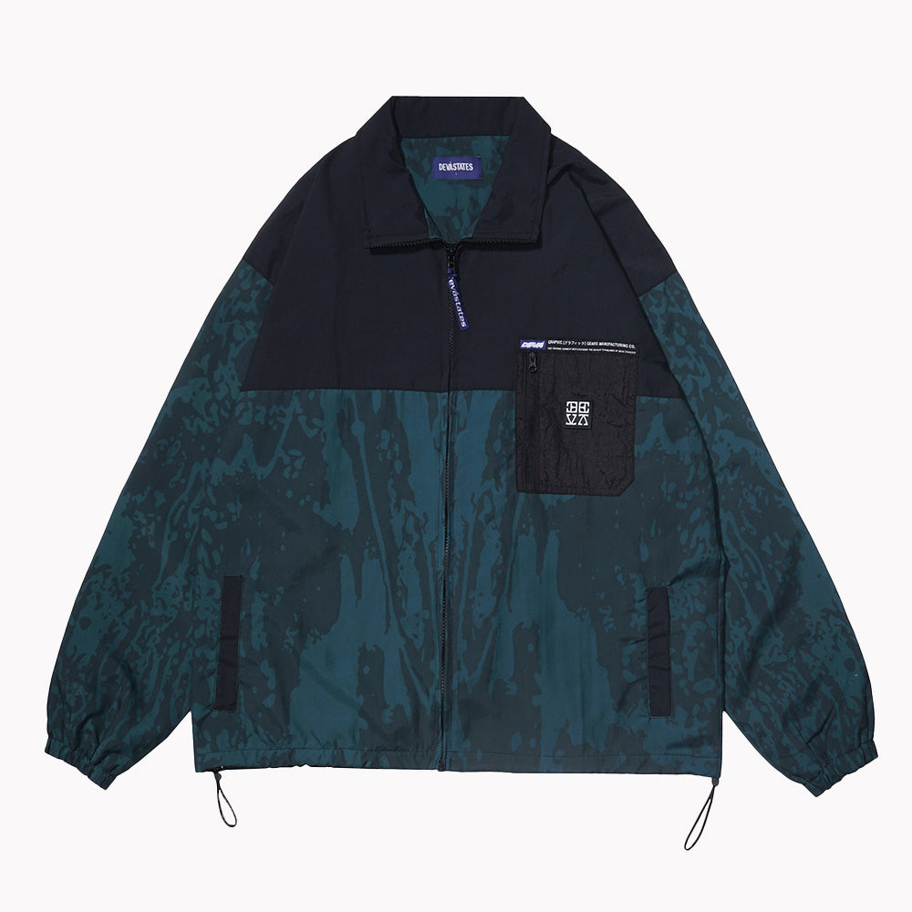 MICRO Windbreaker Jacket [Green/Multi]