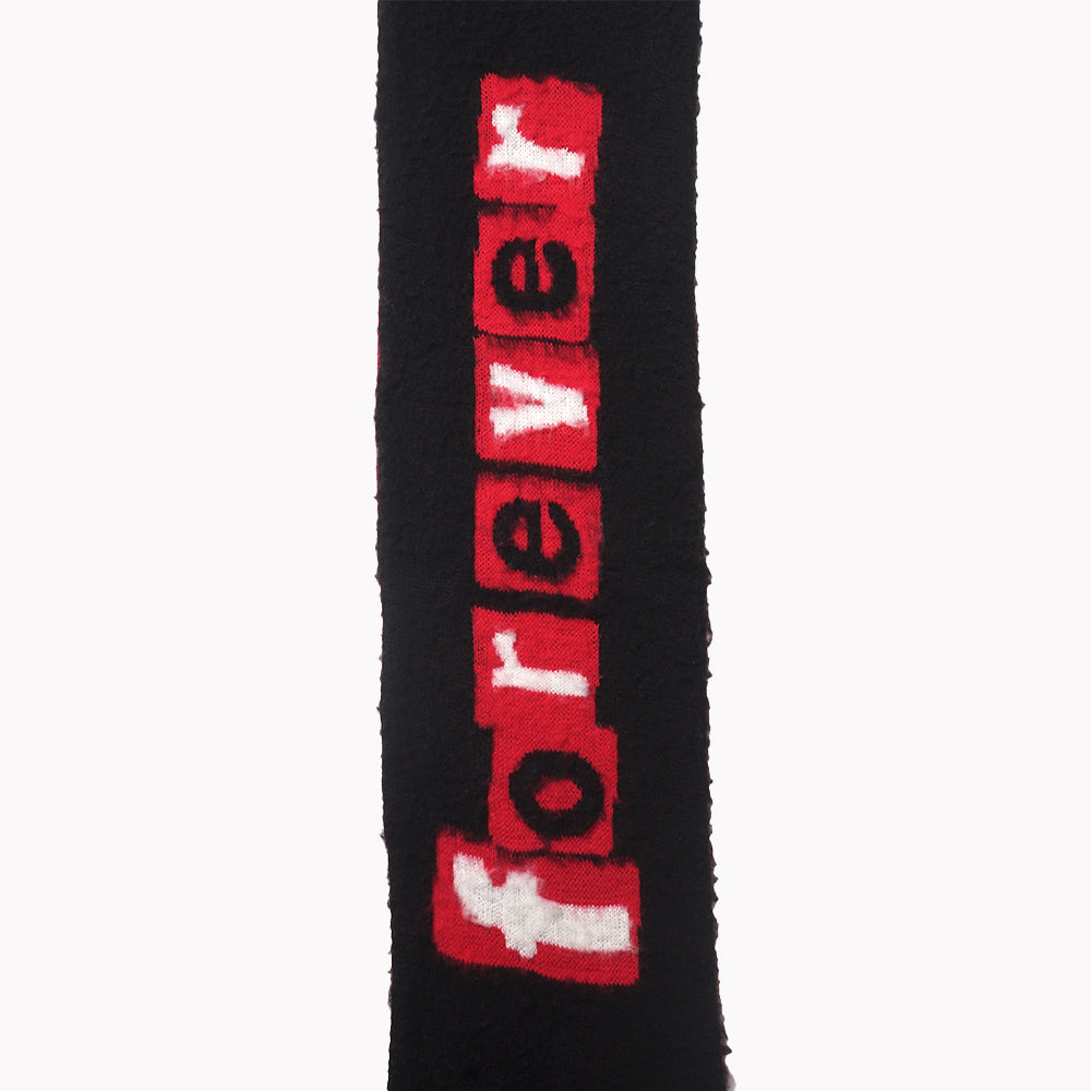 AW'25 Knitted Scarf [Red]