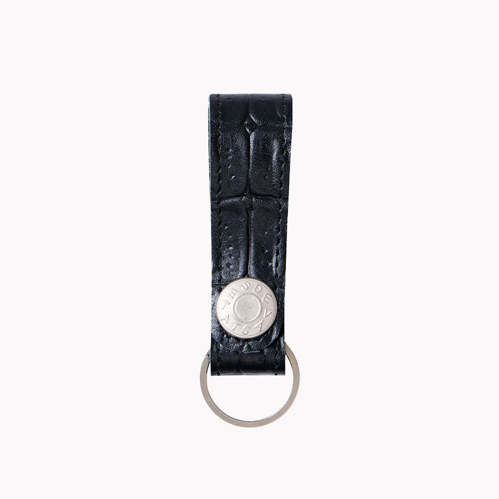 SS25 Leather Key Holder [Black]