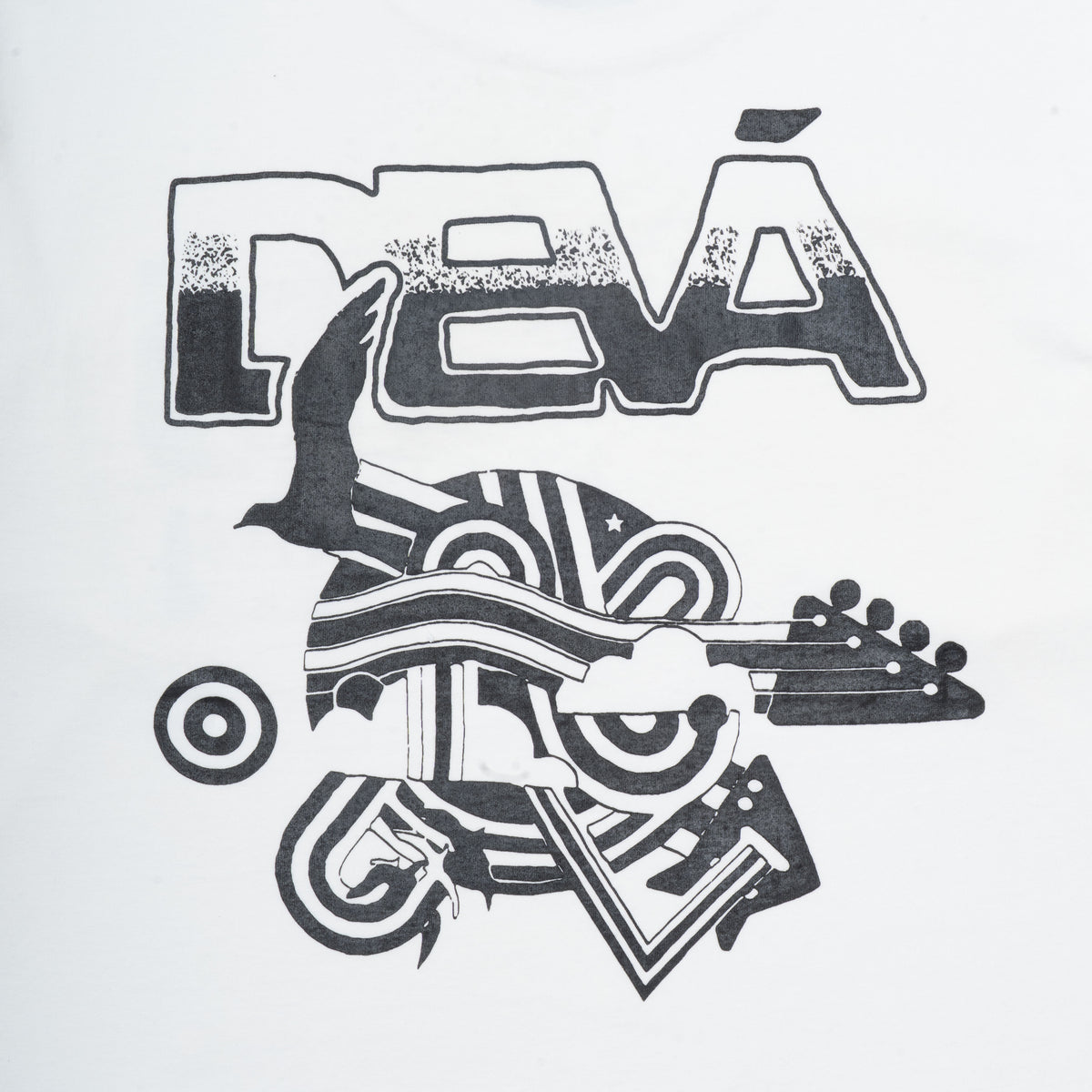 STRINGS L/S GFX T-Shirt [White]