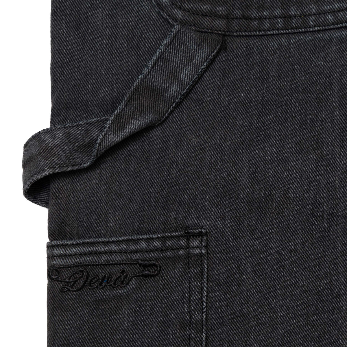 PINS Carpenter Denim Pants [Washed Black]