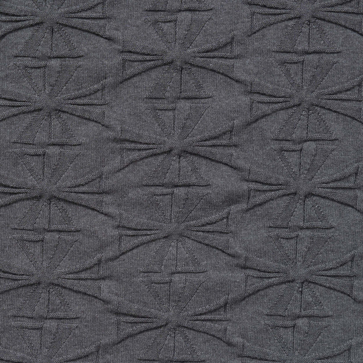 CROSS 3D Knitted Sweater [Grey]