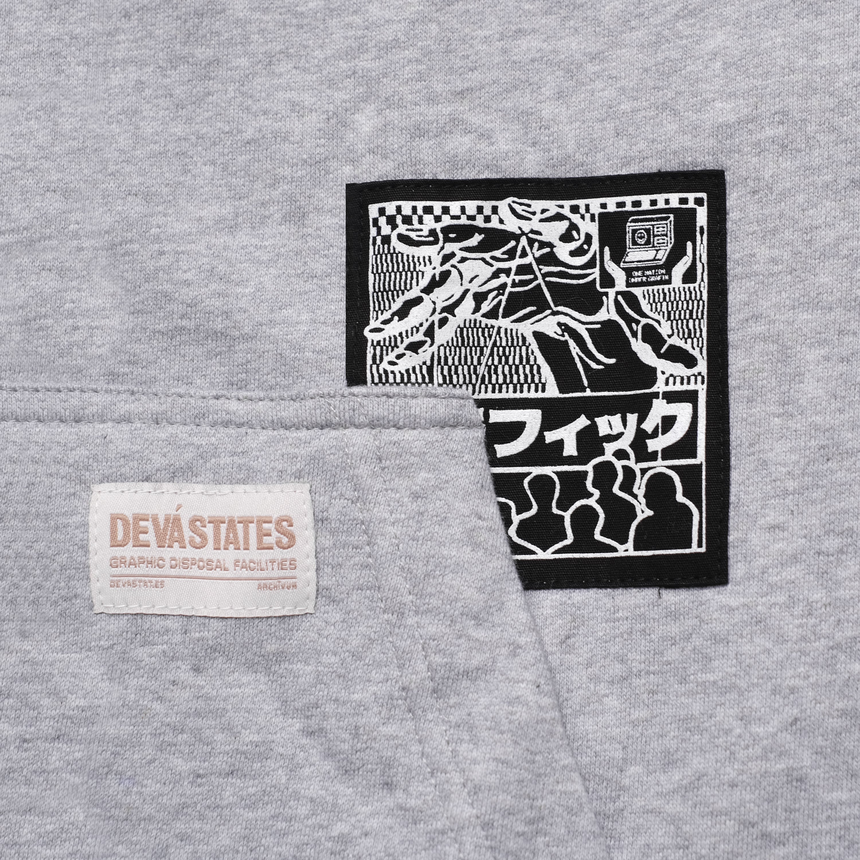 DISPATCH Zip-Up Hoodie [Grey]