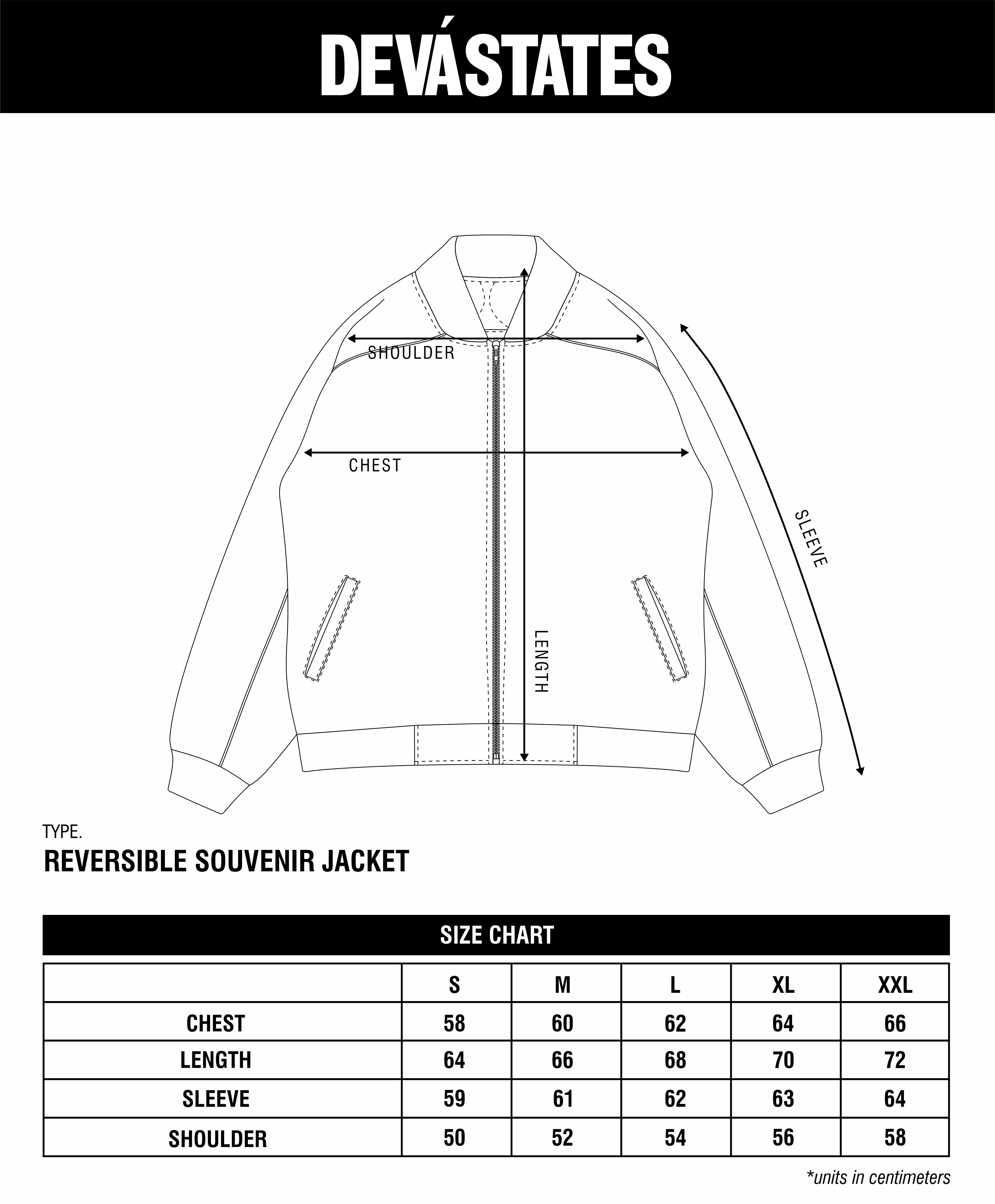 ROAD CREW Reversible Souvenir Jacket [Black]
