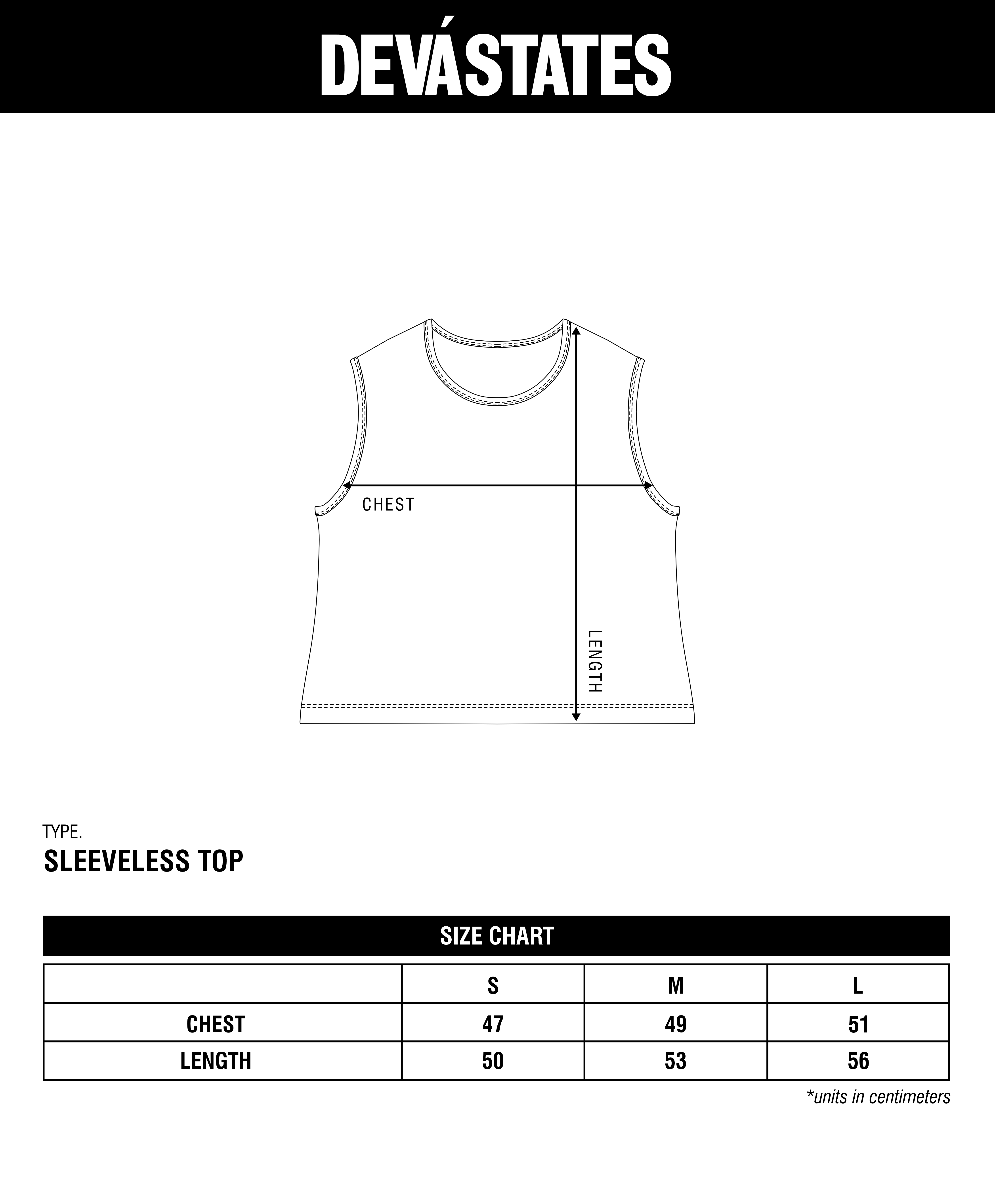 DOVE Sleeveless Top [Black]